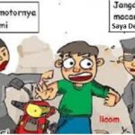 Oknum DC PT Putra Tanimbar Tarik Paksa Kendaraan Konsumen Di Jalan Raya, Kegiatan Mereka seperti Begal.***