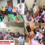 Antusias Warga Ikuti Pendataan Kesra di Rumah Kades Helvetia.***