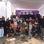 IWO Indonesia DPD Kabupaten Sukabumi Rayakan HUT Ke-8 Dengan Dengan Menggelar Kegiatan Sosial CKG, Pelayanan Adminduk Dan Santunan Anak Yatim Piatu.****