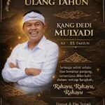 Keluarga Besar Media Kalibernews Mengucapkan Selamat Ulang Tahun Untuk Gubenur Jawa Barat.