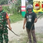 Pelajar Tawuran Dibubarkan Oleh Babinsa Desa Helvetia.